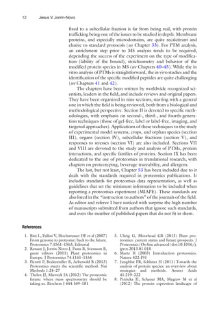 Plant Proteomics 2nd Edition Jesus V Jorrinnovo Setsuko Komatsu | PDF