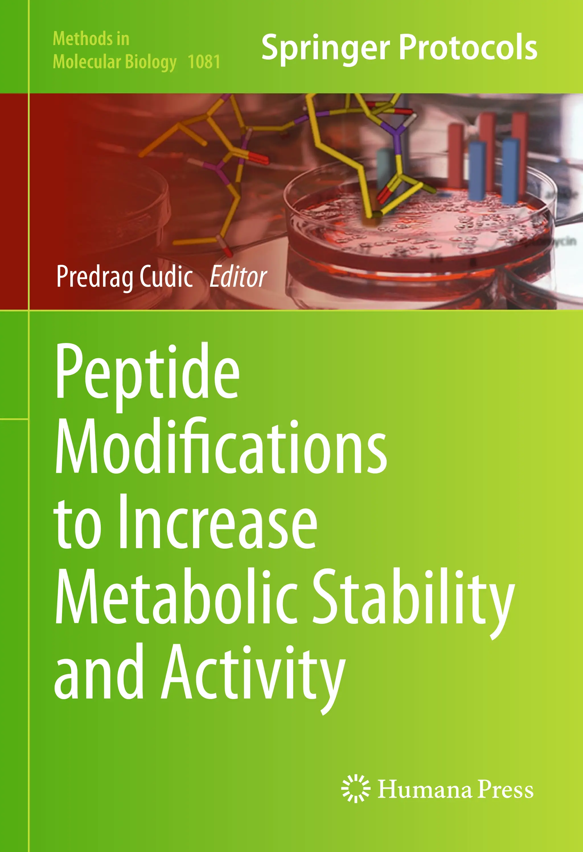 Peptide
Modifications
toIncrease
MetabolicStability
andActivity
Predrag Cudic Editor
Methods in
Molecular Biology 1081
 