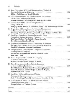 Proteomics For Biomarker Discovery 2013th Ming Zhou Timothy Veenstra | PDF