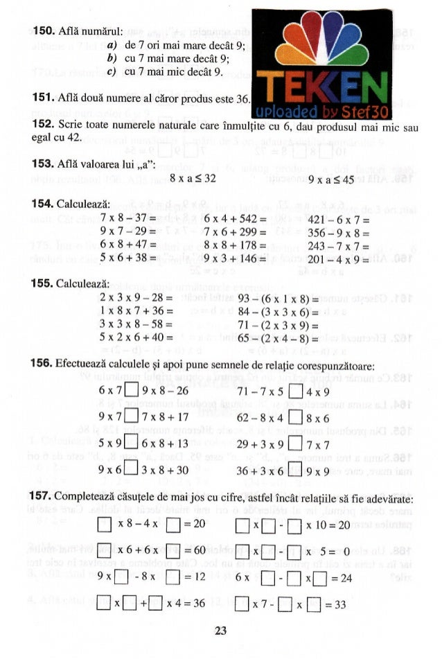exercitii matematica clasa 1 pdf