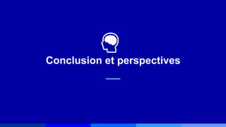 Conclusion et perspectives
 