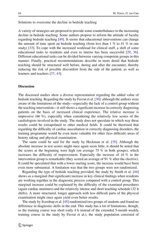 Bedside teaching in medical education; a literature review. | PDF