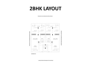 2BHK LAYOUT
 
