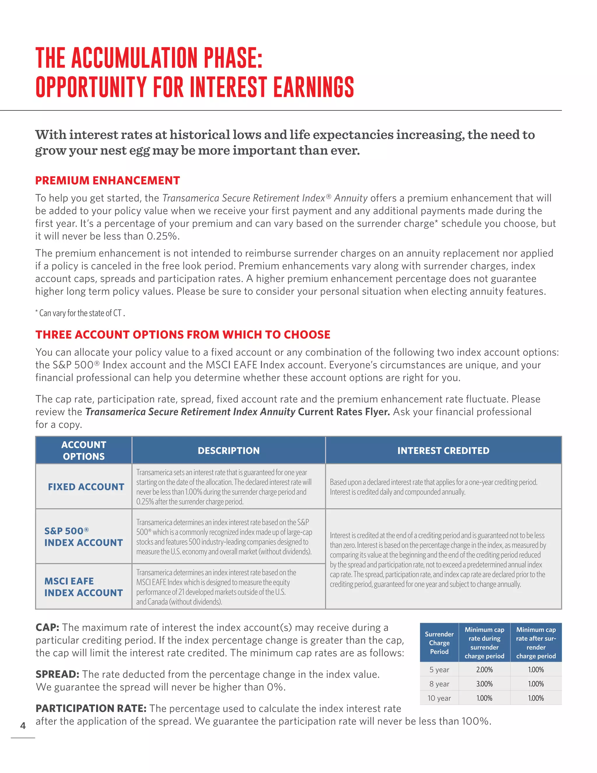Trsi Annuity Brochure | PDF