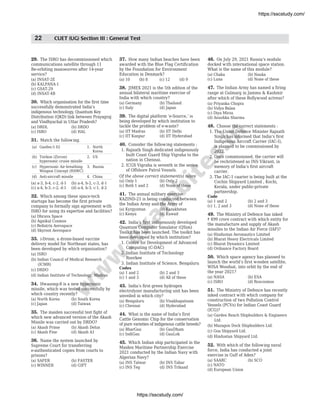 Nta Cuet Ug 2022 Section 3 General Test 1st Edition Arihant Experts | PDF