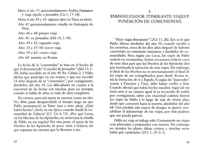 Introduccion a san pablo y sus cartas Introduccion a san pablo y sus cartas