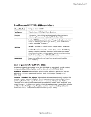 Nta Cuet Ug Section Ii Domain Science First Arihant Experts | PDF