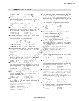 Nta Cuet Ug Section Ii Domain Science First Arihant Experts | PDF