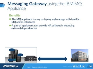 2397 The MQ Appliance as a messaging in a box and MQ MFT hub solution ...