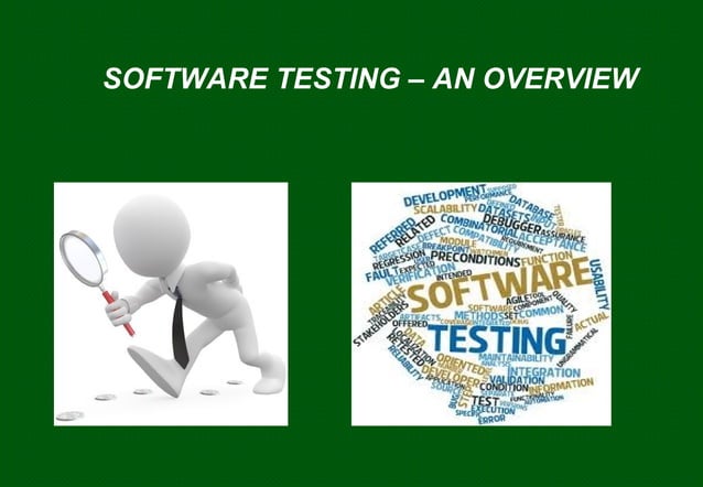 Software Testing_Overview | PPT