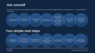Oncover Insurance Presentation General | PDF