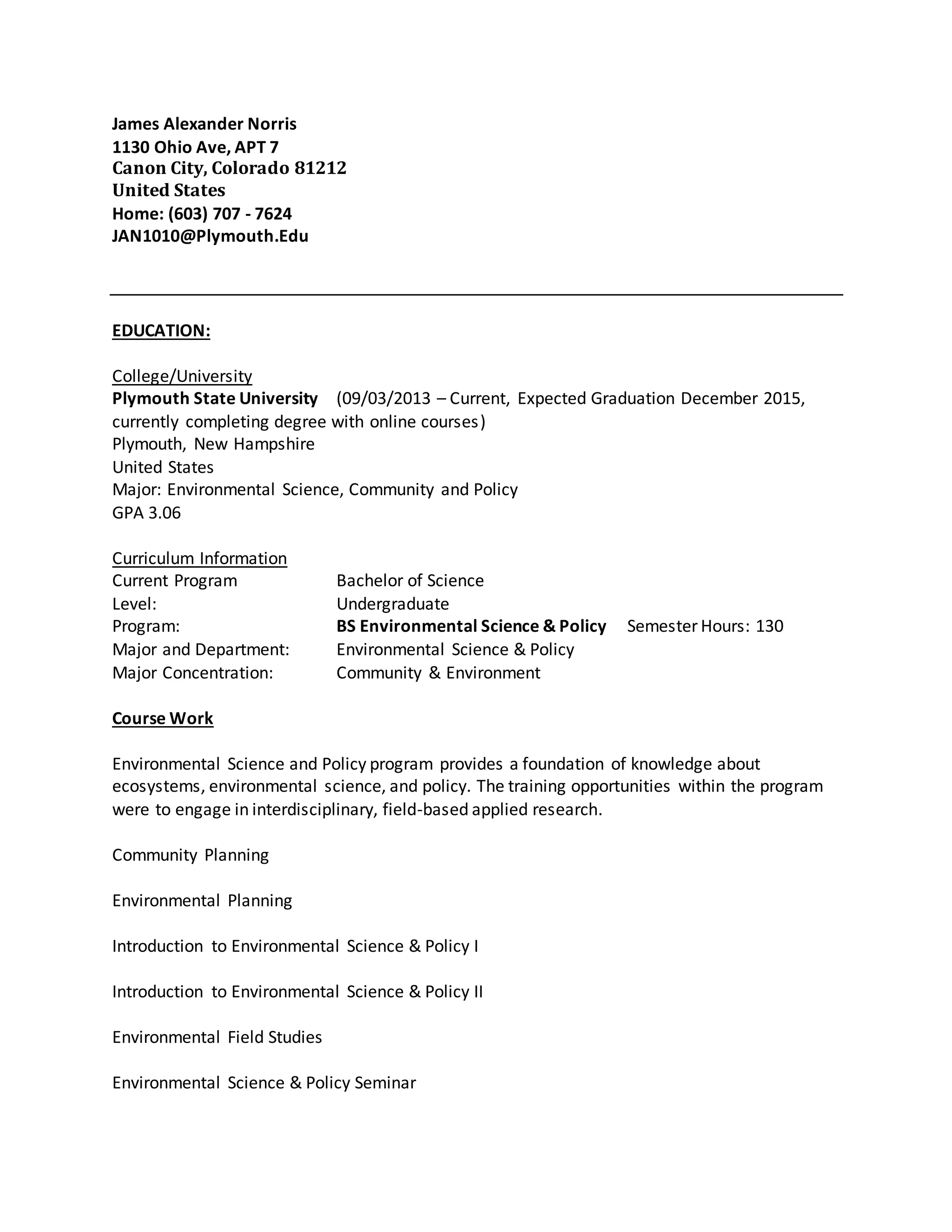 Resume Jan 2015REFupdated PDF