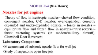 Comprehensive Course on Aircraft Propulsion Systems and Technologies | PPTX