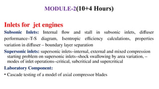 Comprehensive Course on Aircraft Propulsion Systems and Technologies | PPTX