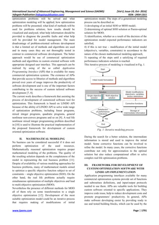 A Framework for Designing of Optimization Software Tools by Commercial ...