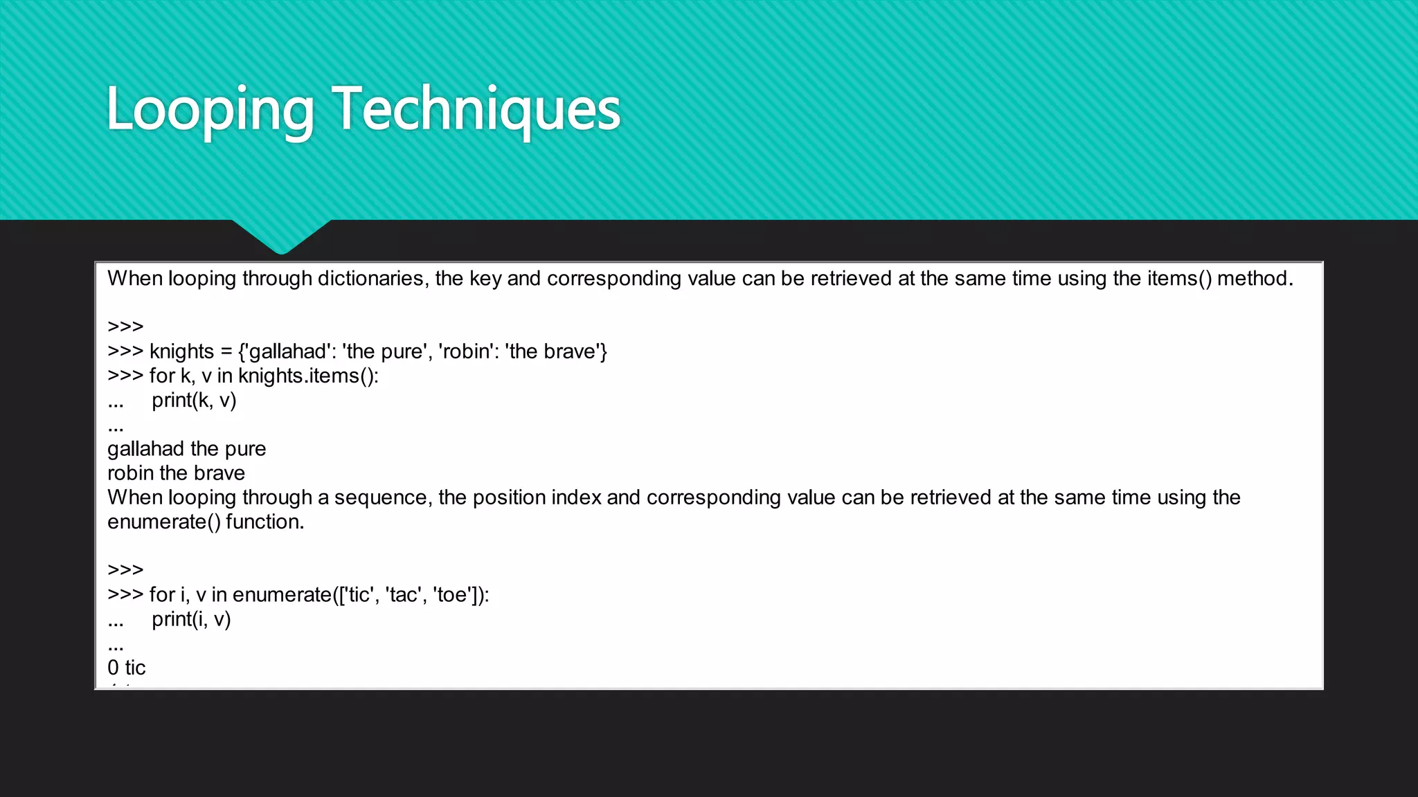 Python data structures | PPT