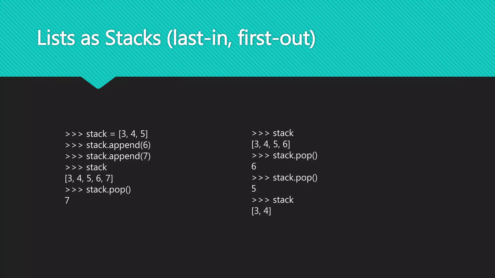 Python data structures | PPT