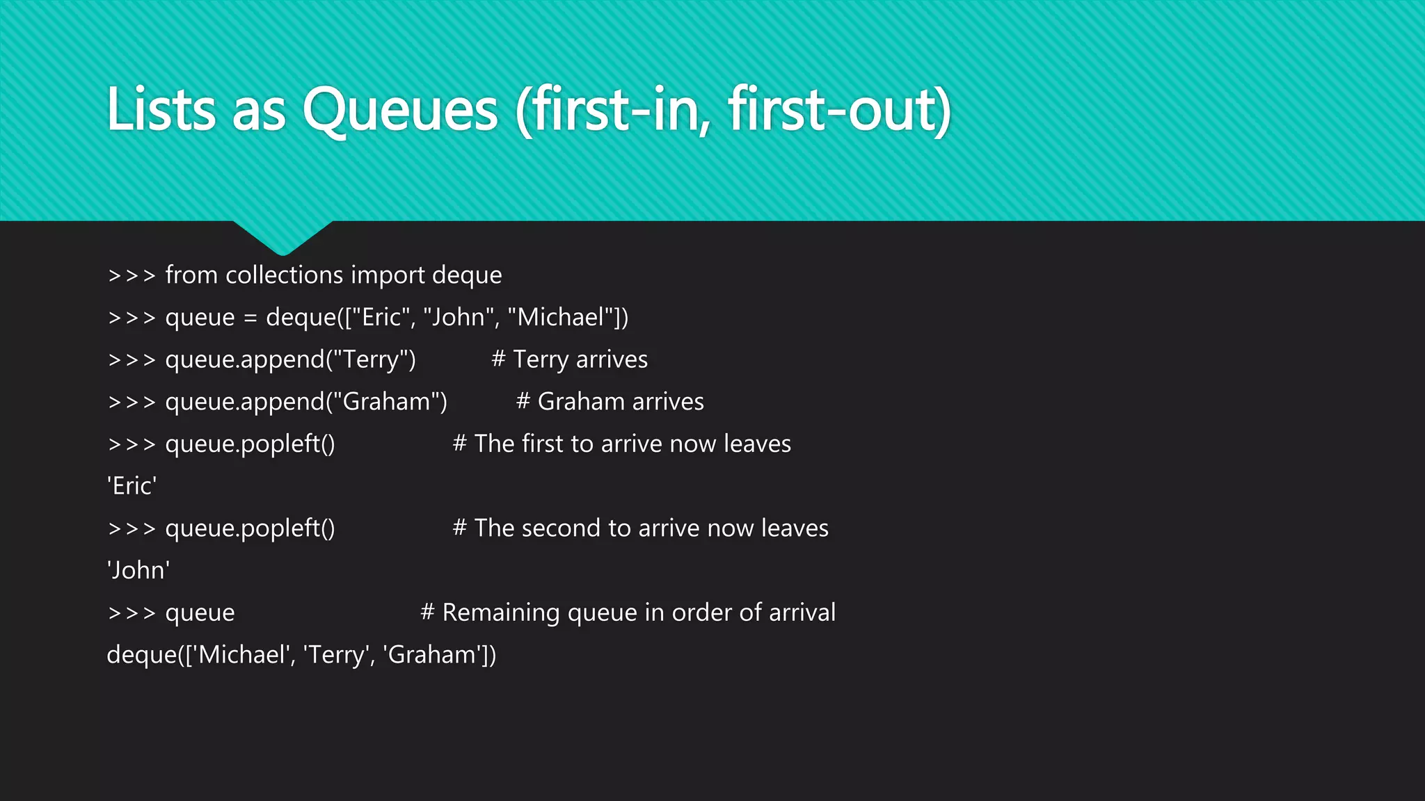 Python data structures | PPT