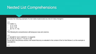 Python data structures | PPT