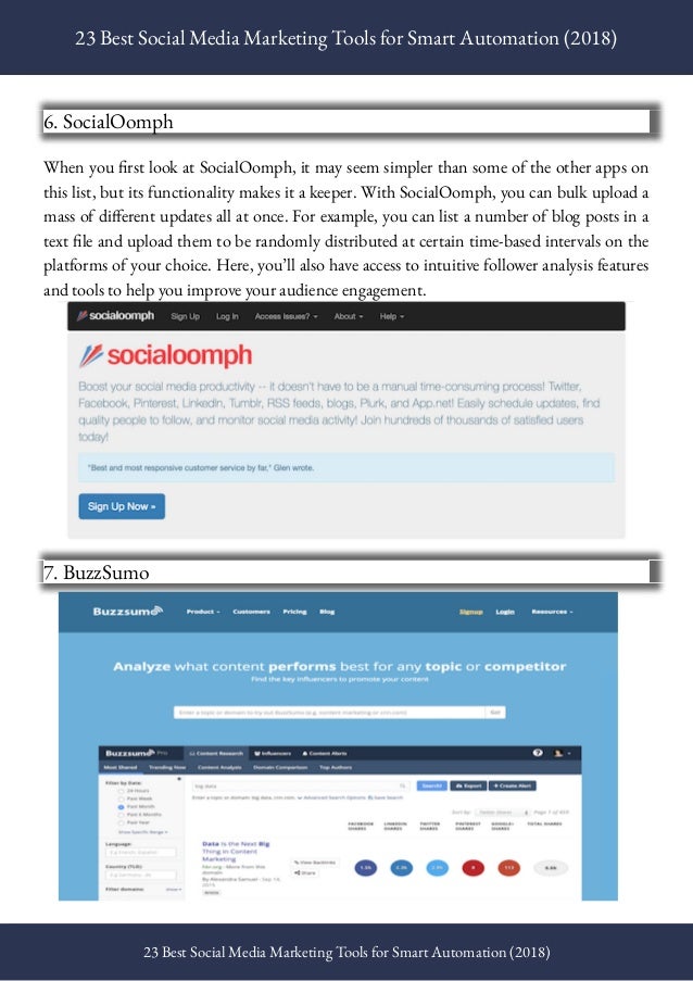 23 best smm tools for smart automation