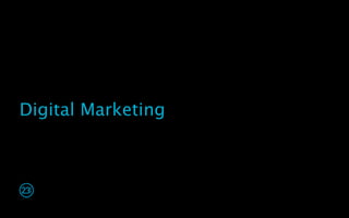 Digital Marketing
 