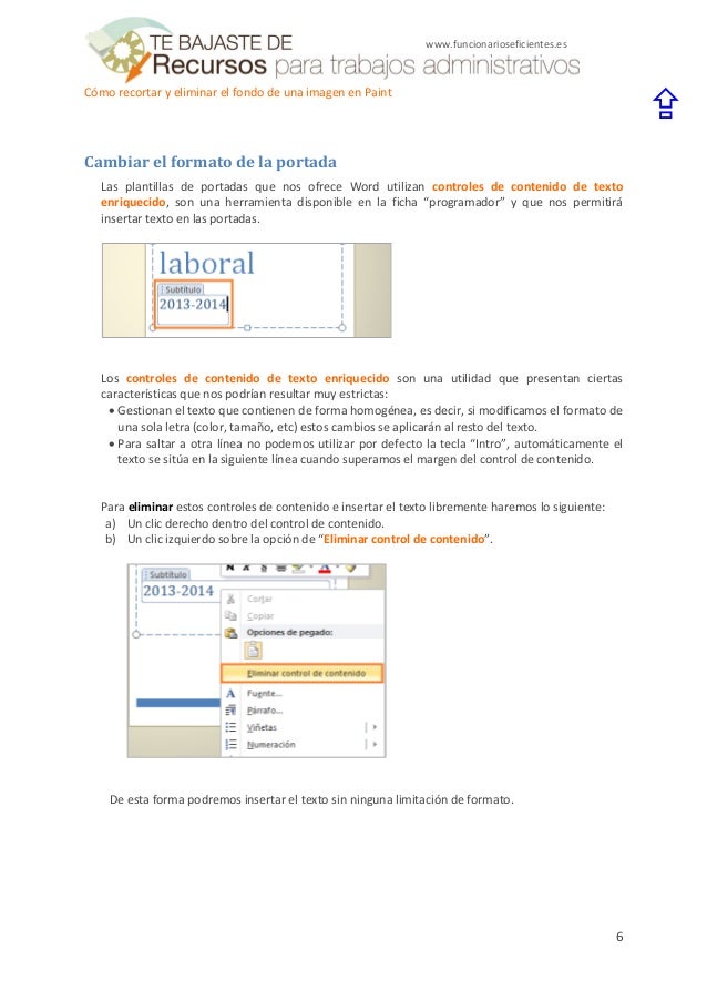 Como Crear Una Portada En 1 Minuto En Word 2007 Y 2010