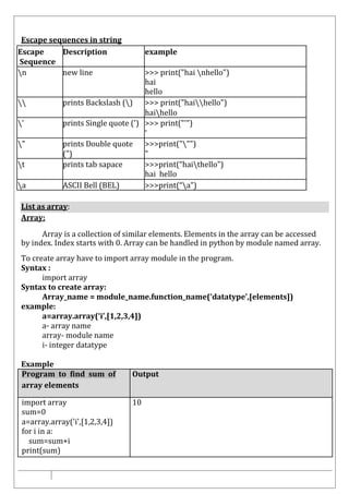 23CSC101T PSPP python programming - UNIT 3.pdf