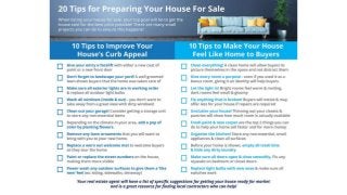 Crown Gaithersburg MD | 20 Tips for Preparing Your House for Sale This Spring [INFOGRAPHIC]