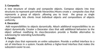 23 Design Patterns.pptx all complete notes | PPTX