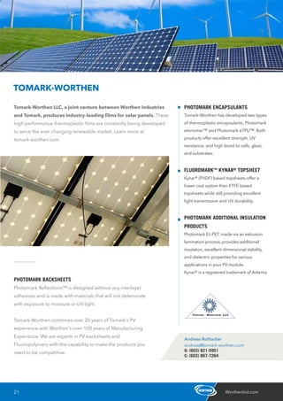 Andreas Rothacker 20150331 Worthen Brochure vP | PDF