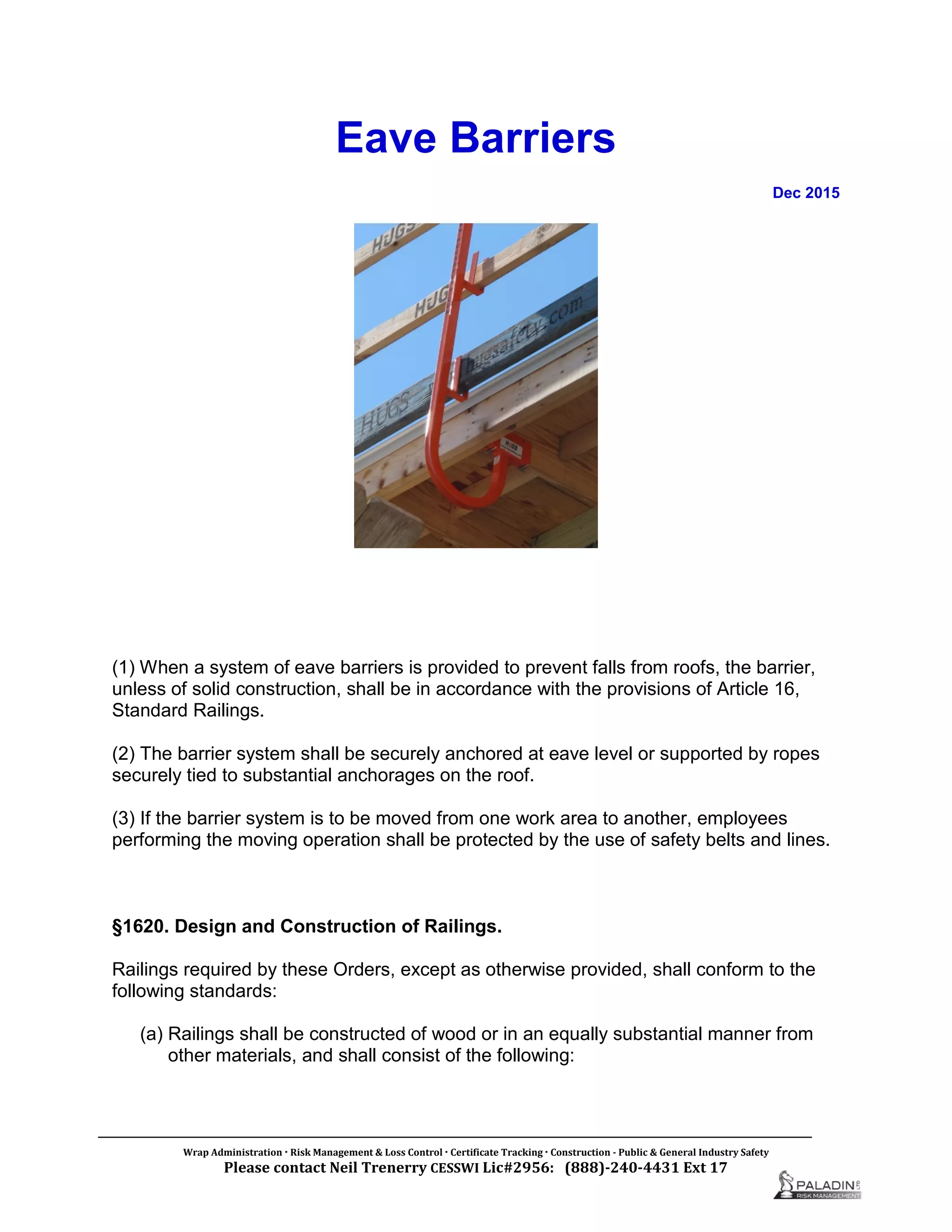23 Eave Barriers | PDF