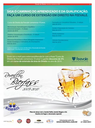 Estado de Direito, novembro e dezembro de 2009 3 
 