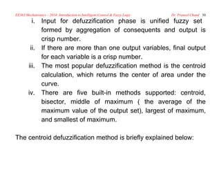 Intelligent Control and Fuzzy Logic | PDF