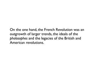 23 French Revolution Slides
