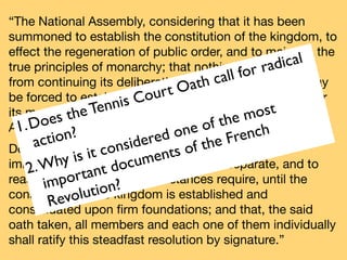 23 French Revolution Slides