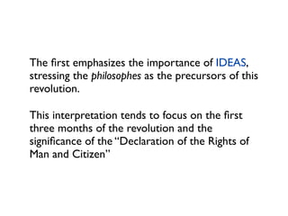 23 French Revolution Slides