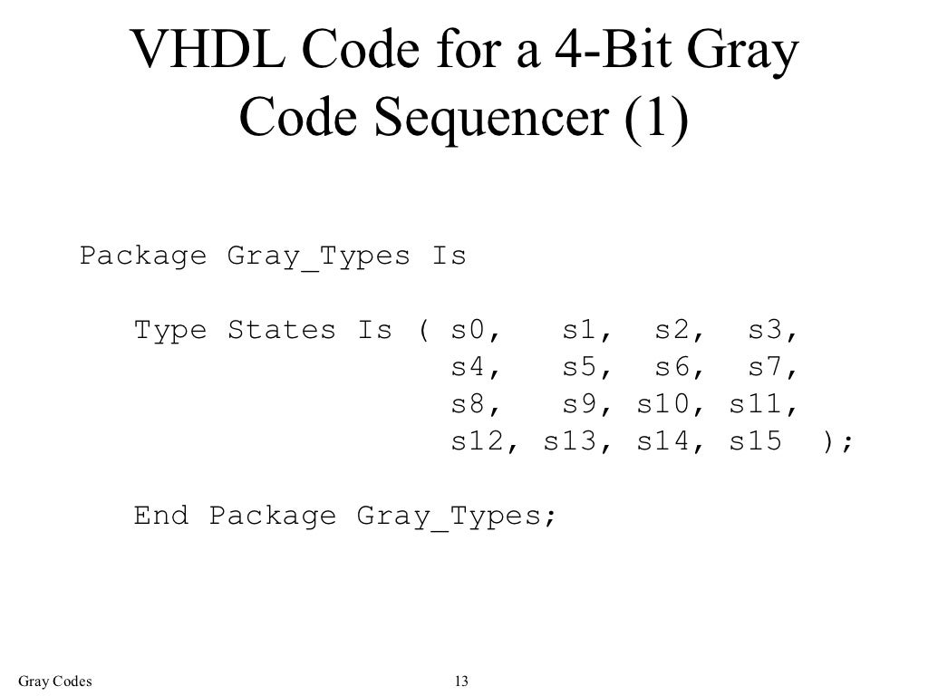 23 gray codes