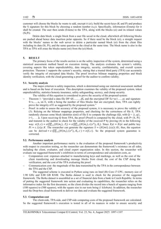 Developing a robust data integrity verification framework for cloud ...