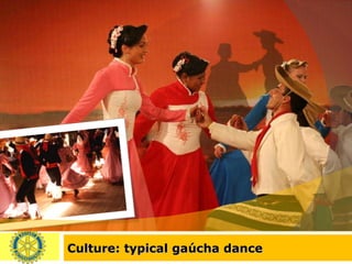 Culture: typical gaúcha dance 