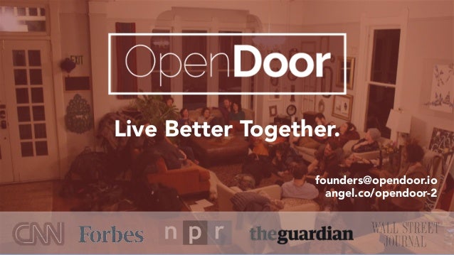 500 Demo Day Batch 19 Opendoor