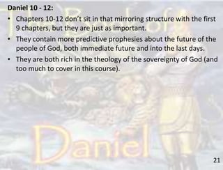 Session 23 Old Testament Overview - Daniel | PPTX