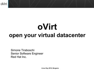 oVirt – open your virtual datacenter | PDF