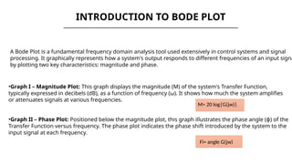 Comprehensive Guide to Bode Plots in Control Systems Engineering | PPTX