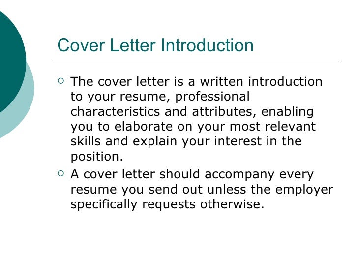 cover letter for resume examples