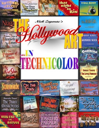 23) The Hollywood Art   In Glorious Technicolor