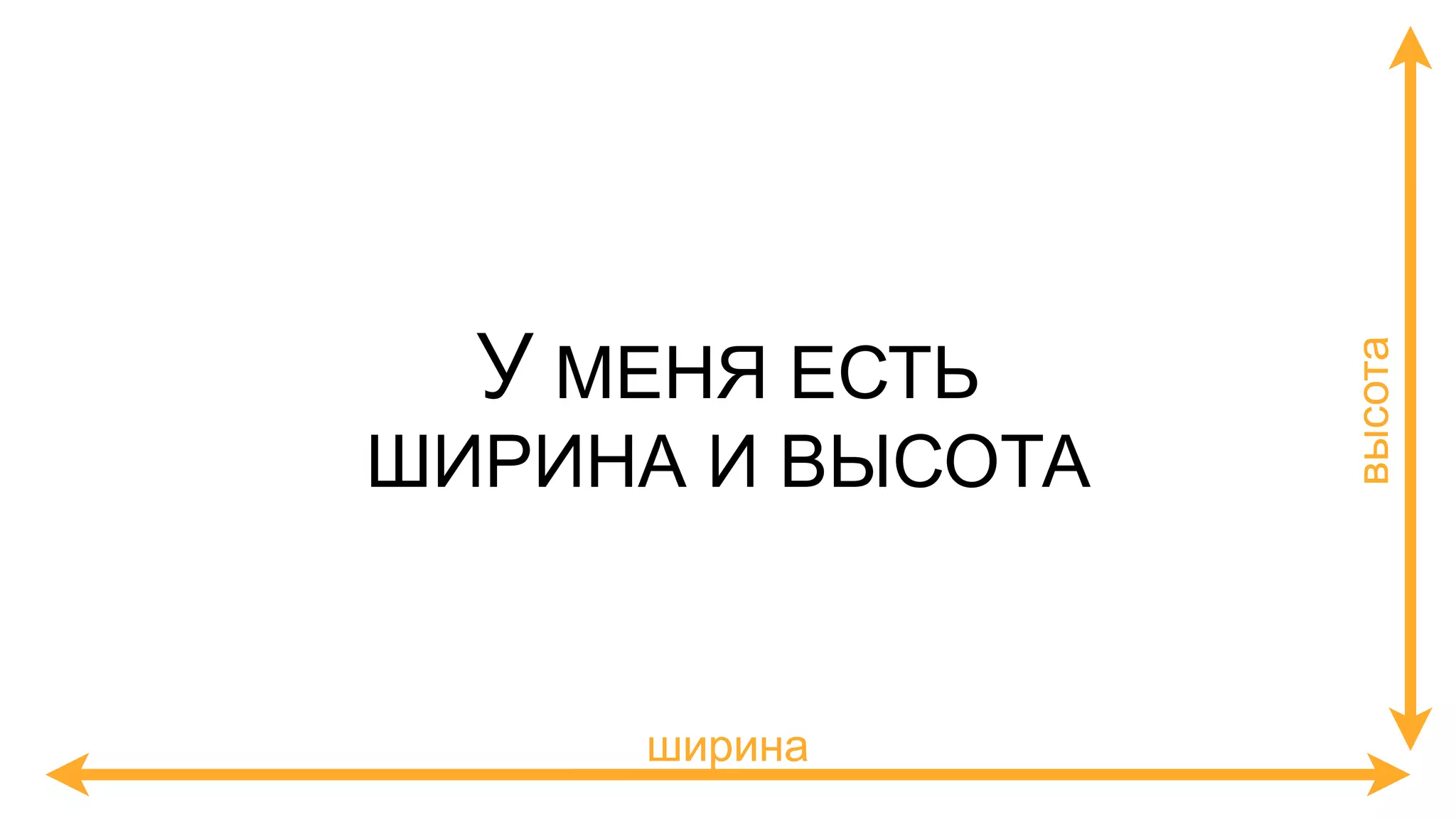 И ОНИ НЕ ВСЕГДА




                         высота
ТАКИЕ ЖЕ, КАК У ЭКРАНА
     ПРОЕКТОРА


         ширина
 