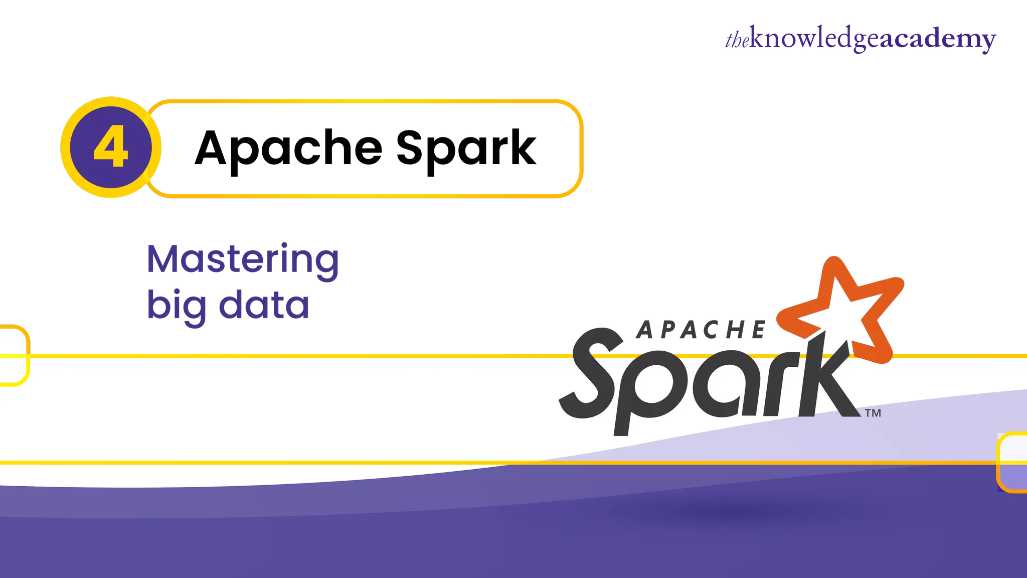 Apache Spark
4
Mastering
big data