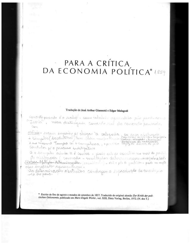 Manuscritos Economico Filosoficos E Outros Textos Escolhidos Karl M