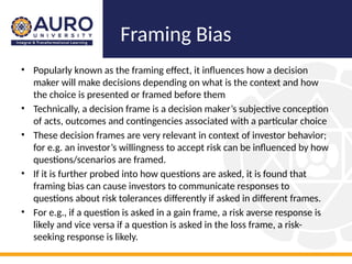 Cognitive Biases powerpoint presentation | PPTX