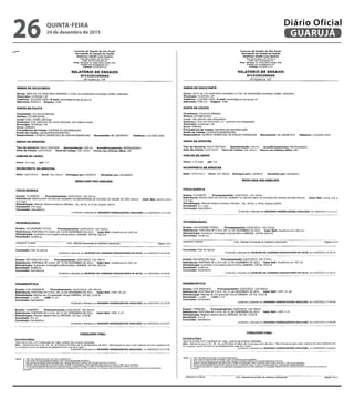 QUINTA-FEIRA
24 de dezembro de 2015
26 GUARUJÁ
Diário Oficial
 
